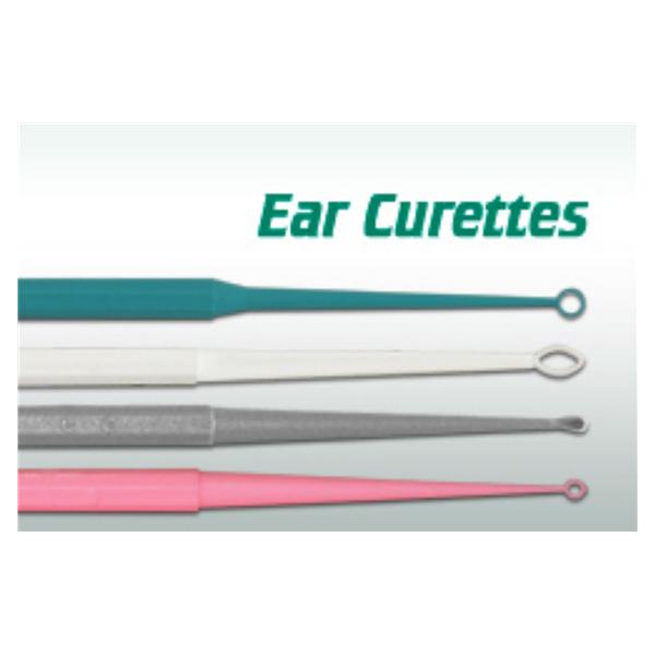 Curette Ear Child Loop Tip Flexible Pink Plastic Disposable 50/Bx
