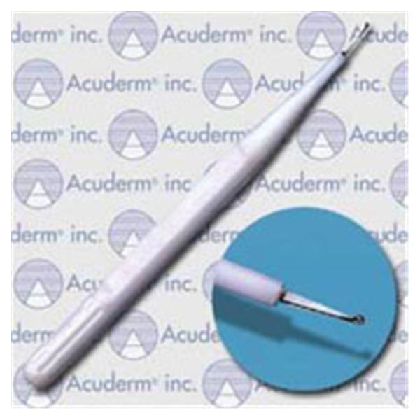 Curette Dermal 1mm 1mm Cup Tip Stainless Steel Disposable 25/BX