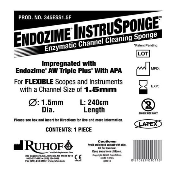 Enzymatic Sponge Endozime Instrusponge 1.5 mm 100/Ca
