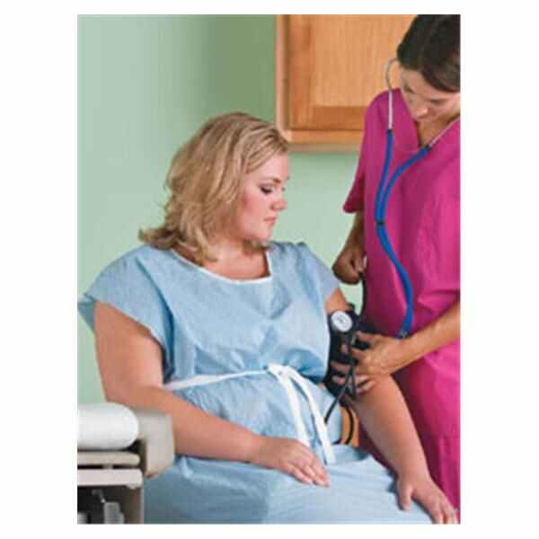 Gown Patient Ultimate 30 in x 42 in Light Blue 50/Ca