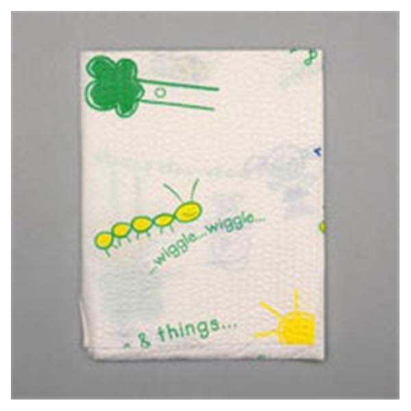 Towel Patient TIDI 13 in x 18 in Bugs \u0026 Things 2 Ply Tissue / Poly 250/Ca