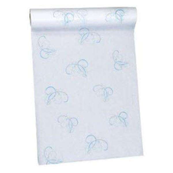 Table Paper Exam Crepe 18 in x 125 Feet Pastel Vines 6/Ca