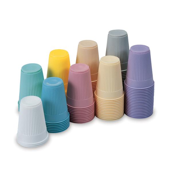 Cup Drinking TIDI Plastic 5 oz Yellow 1000/Ca
