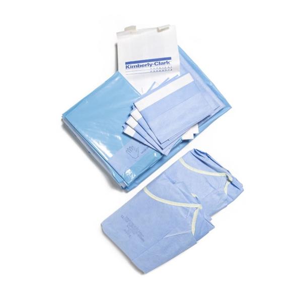 Pack Surgical Basic II W/ Back Table Cover Zone-Reinforced 44x90