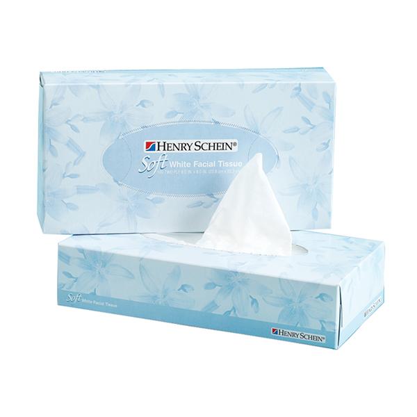 Tissue Facial White 2 Ply 100/Bx, 30 BX/CA