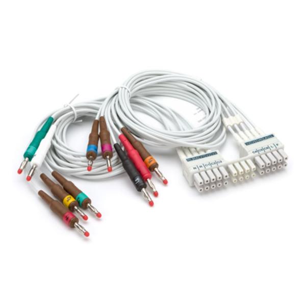 Leadwire Electrocardio Replacement 10 Wire Lead 1/St