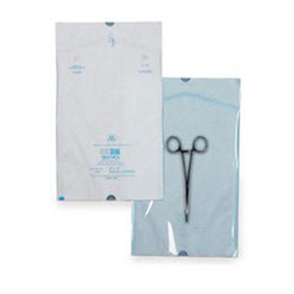 Pouch Sterilization Medical Action 4.75 in x 11 in White / Blue 1000/Case