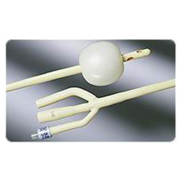 Catheter Foley Bardex 18Fr 30cc Md Tp Slcn Slvr/Hdrgl Ct 3Wy 16 12/CA