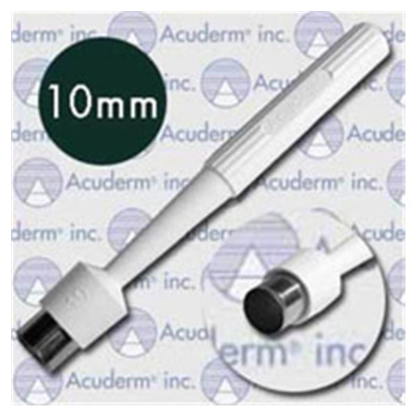 Biopsy Punch Dermal Acu-Punch 10mm Ribbed Hollow Handle SS Bld Disp Strl 50/Bx