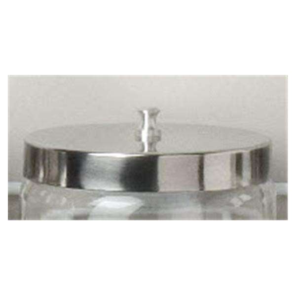 Lid Sundry Silver Stainless Steel Ea