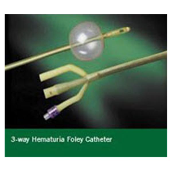 Catheter Foley Lubricath 22Fr 30cc Lng Rnd Tp Hmtr Hydrphlc Ct 3Wy 5/Ca