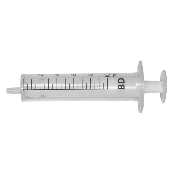 Syringe 10cc Eccentric Tip w/o Needle General Use 100/Pk, 4 PK/CA