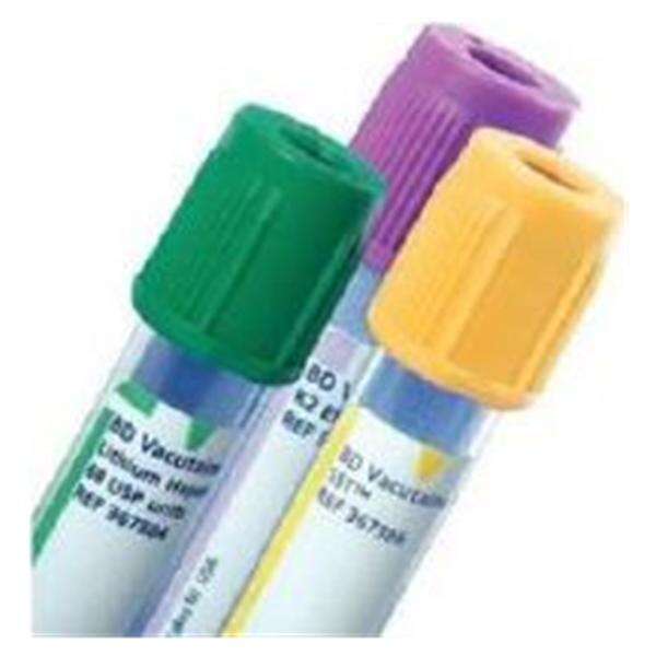 Tube Venous Blood Collection Vacutainer 4mL 13x75 Plstc Pot Ox/Sod Fl Gry 100/Bx, 10 BX/CA