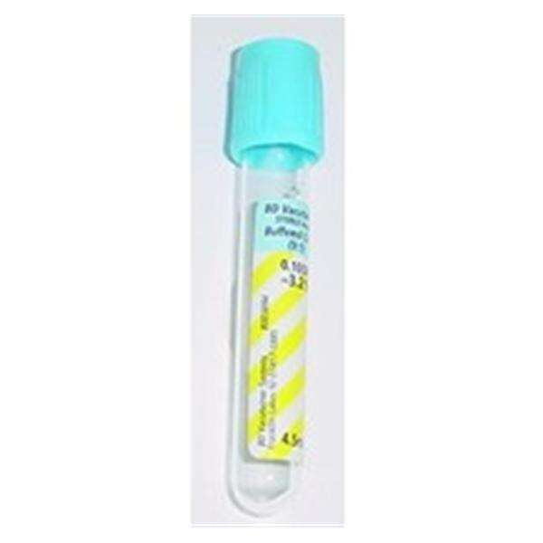 Tube Ven BC Vacutainer 4.5 13x75 Gls 3.2% Bfr Sod Cit LtBlu 100/Bx, 10 BX/CA