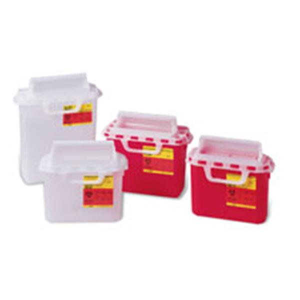 Container Sharps 3gal Plastic Red Ea, 10 EA/CA