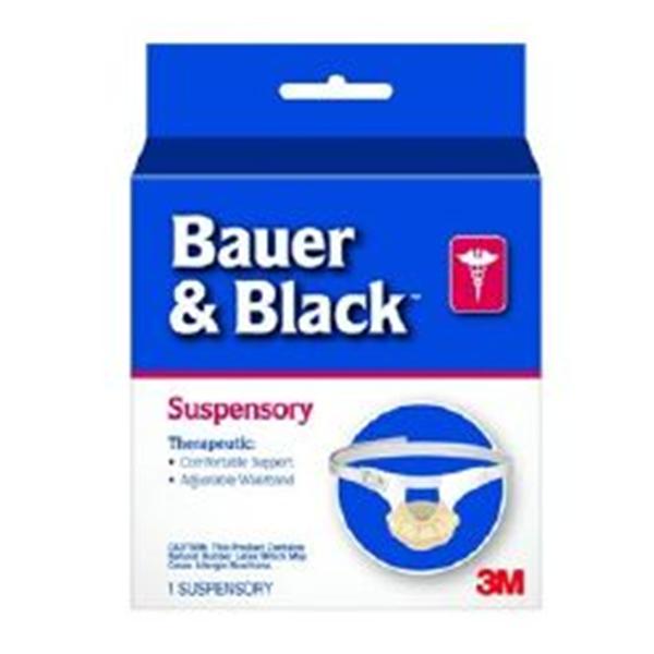 Suspensory Bauer & Black _ Cotton Medium 48/Ca