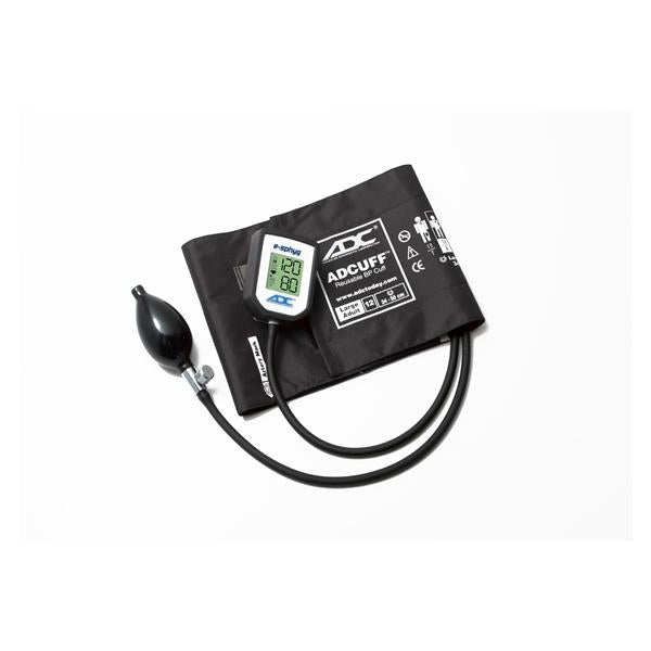 Sphygmomanometer Aneroid E-Sphyg 34-50cm 12 Lg Adlt Arm Dgtl LCD Dspl Black Ea