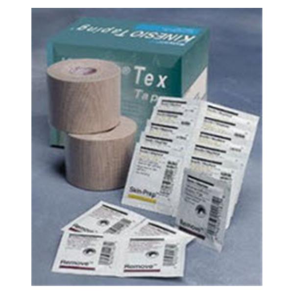 Tape Kinesiology Kinesio Tex Cotton/Acrylic Starter Kit Adhesive Beige EA