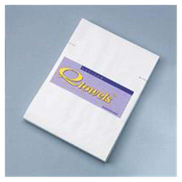 Towel Hand Qtowels Single Fold White 9 in x 12 in 1500/Ca