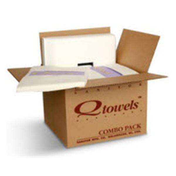 Towel Dispenser Automatic Qtowels White 1500/Ca