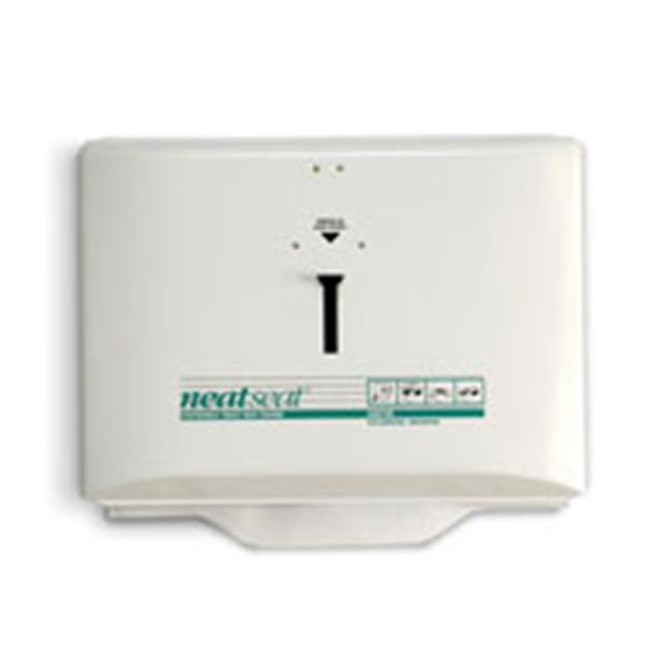 Dispenser Toilet Seat Cover NeatSeat Metal White Ea