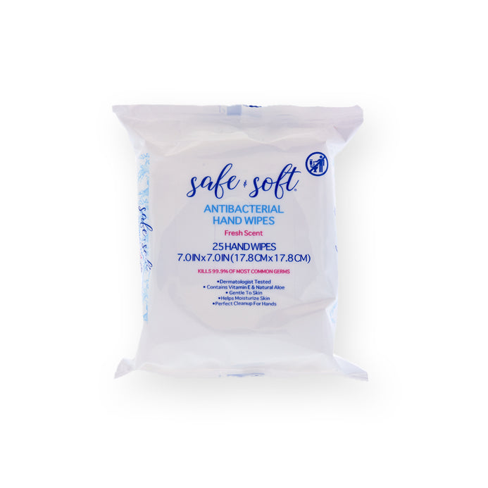 Antibacterial Hand Wipes Hypoallergenic Sanitizing Wipes