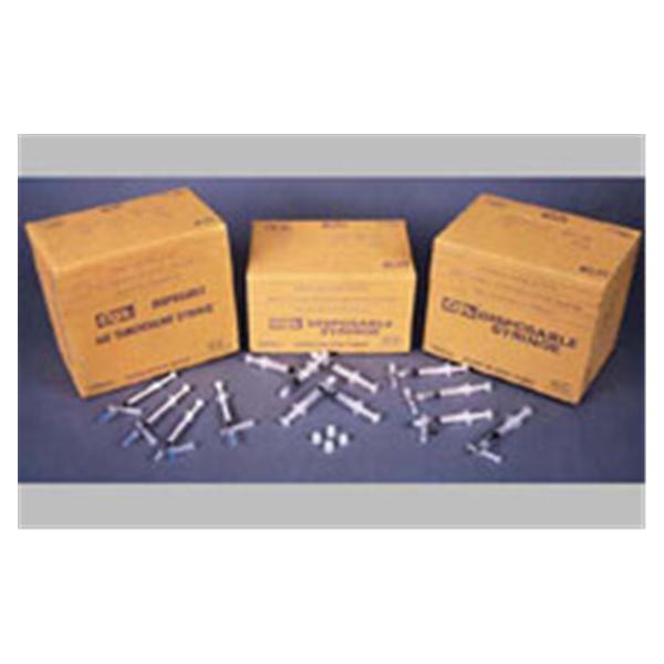 Syringe 1cc Luer Slip w/o Needle General Use 100/Bx, 10 BX/C